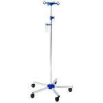 Pied à perfusion ratiomed en acier inoxydable